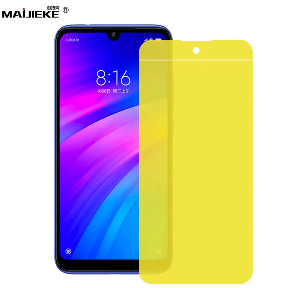 

9D Soft Hydrogel Front & Back Protective Film For Redmi 7 Note 7 Pro Full Coverage Screen Protector Nano film Not Glass