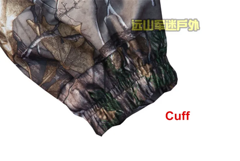 Зимние теплые флисовые 3D Bionic Камуфляж Охота ghillie Костюмы Тактический пеший