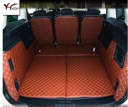 Good Mats Special Trunk For Volkswagen Sharan 7seats 2017 Special Trunk Mats For Volkswagen Sharan 7seats 2017 Waterproof Boot Carpets