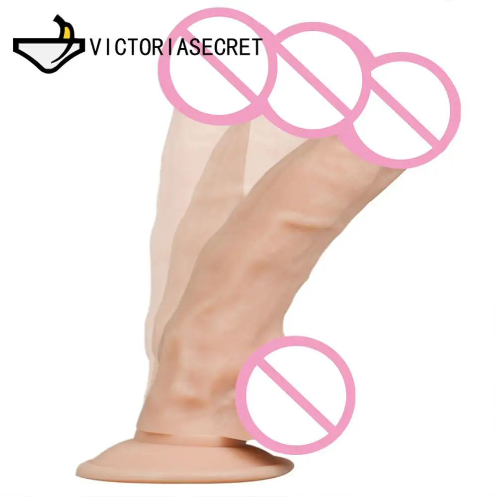 Realistic Dildo Big Cock Penis Anal Butt Plug Masturbation Dick Suction Cup Erotic goods Sexs Adults Toys Shop Dildo For Woman