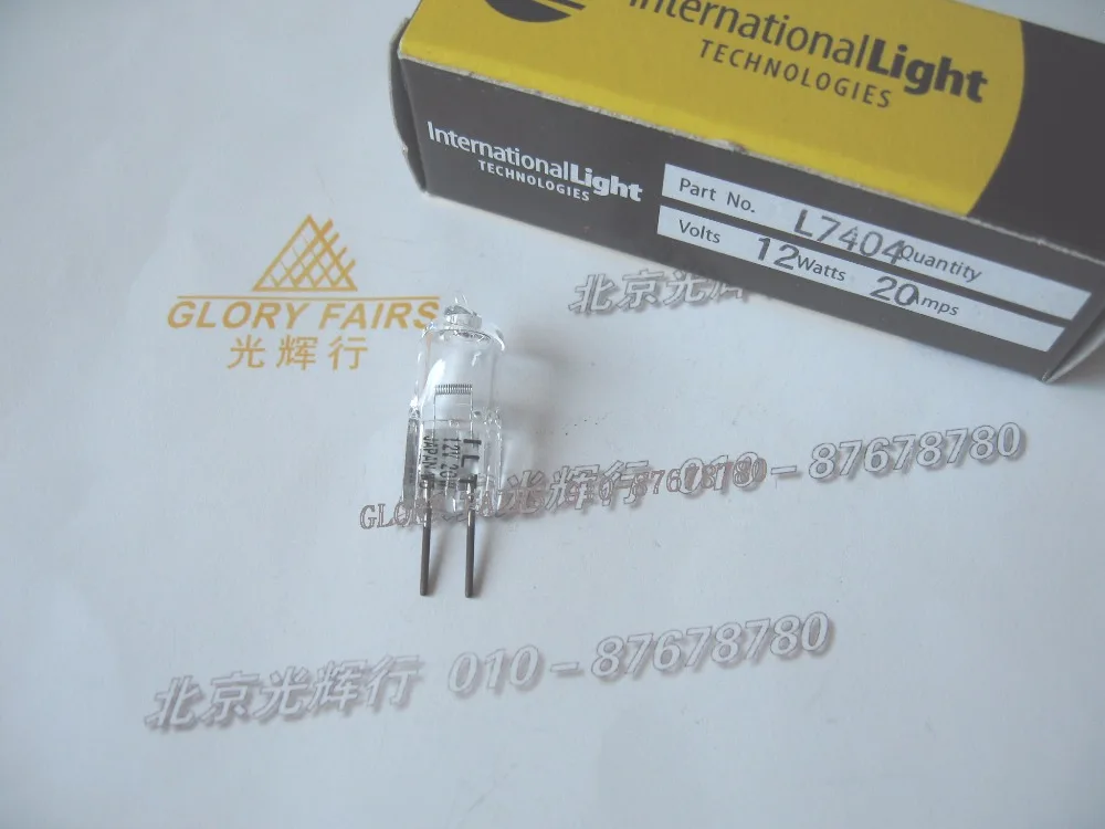 Вольфрамовая галогенная лампа ILT L7404 12V20W G4 цифровой микролабораторный анализатор