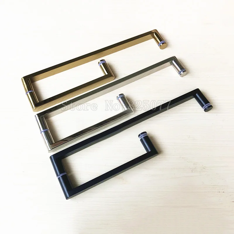 304 Stainless steel bathroom L type handle polish ...