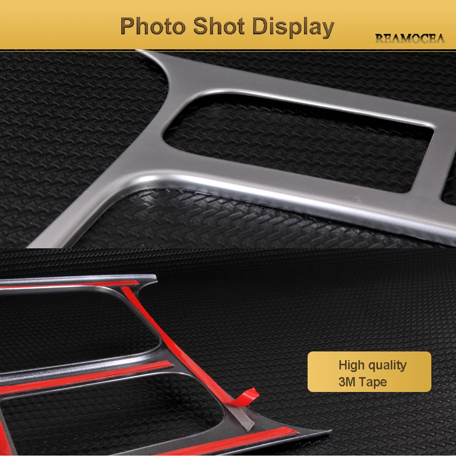 Free shipping!For Volkswagen vw Tiguan 2010-2014 water cup frame decoration panel sticker for tiguan accessories6