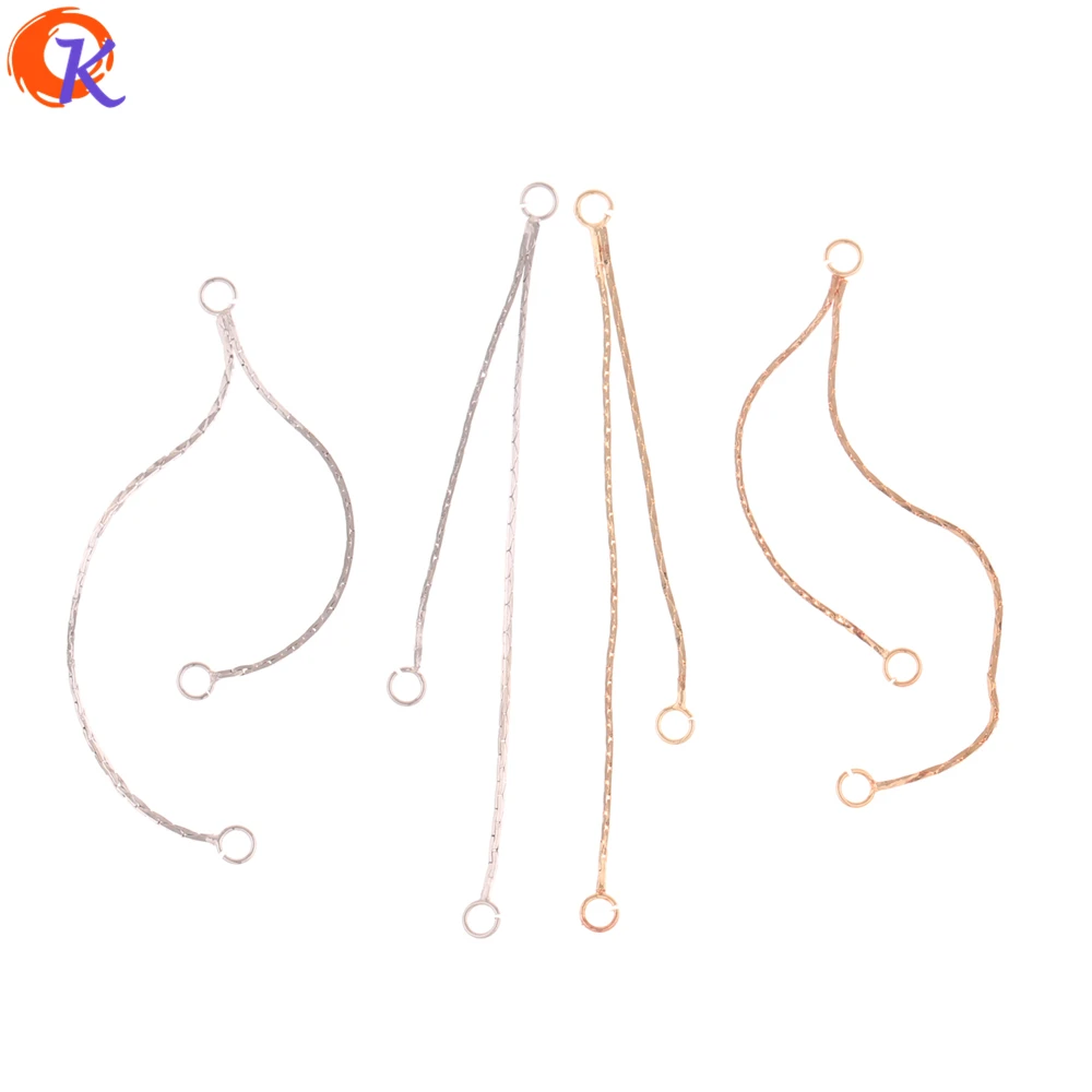 

Cordial Design 100Pcs 0.8*60MM Jewelry Making/Earring Connectors/Wire Chain/Copper/DIY Accessories/Hand Made/Earring Findings