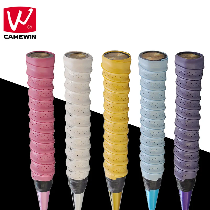 

CAMEWIN Brand 10PCS/Bag Anti-slip Breathable Overgrip for Tennis Racket Badminton Rekets High-quality Sports Over Grip Sweatband