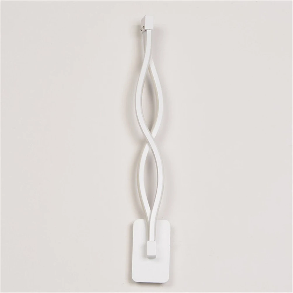 

LDEGLE 16W Curve LED Wall Lamp Minimalist Room Wall Light Art Wall Lamps, White Light, 6000K, CE Approved, White