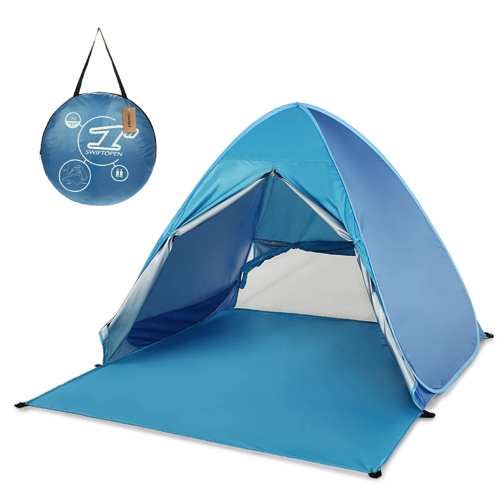 

Lixada Automatic Instant Pop Up Beach Tent Lightweight UV Protection Sun Shelter Tent Cabana Tents Outdoor Camping