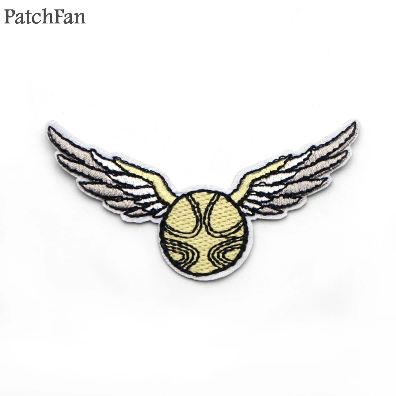 

A0349 Patchfan Newest Embroidered cartoon patches iron Sew on popular for hat bag shoes Applique accessories for DIY Patchworks