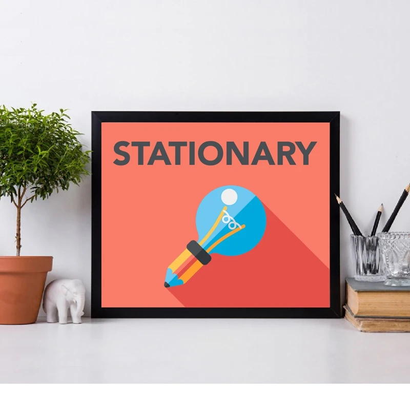 School poster stationary prints