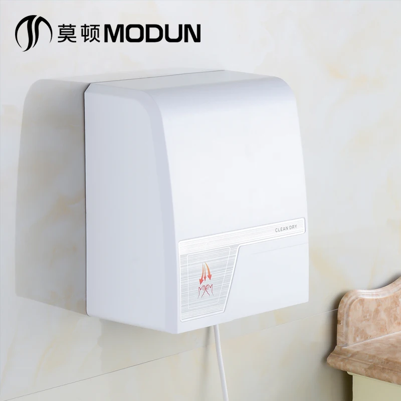 

Free shipping  high-speed hand dryer automatic induction hand dryer hotel bathroom single hot dry baking intelligent mobile