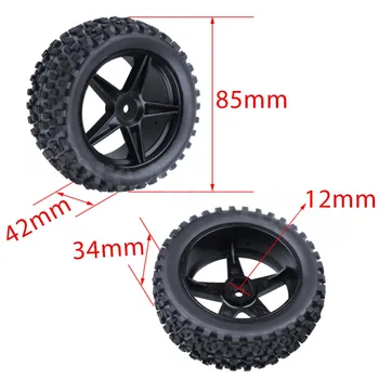12mm hex buggy wheels