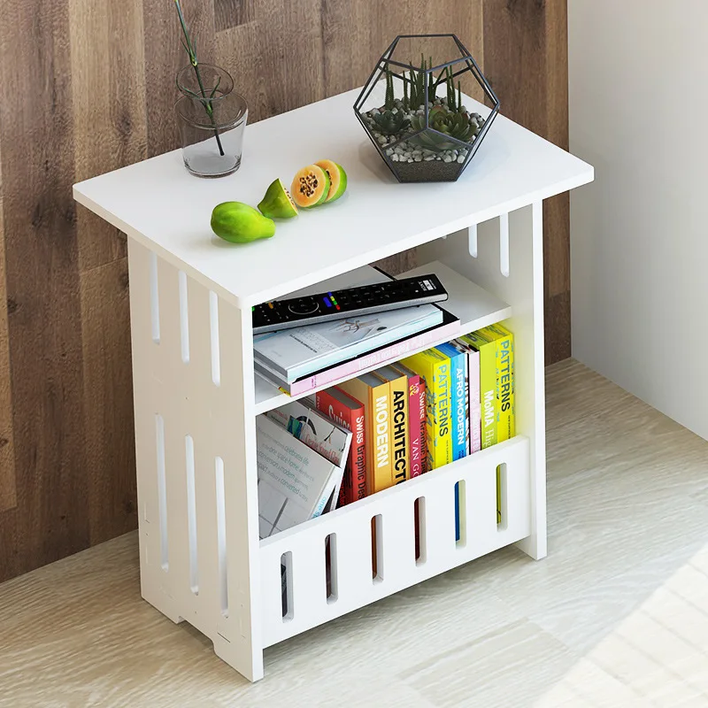 Modern creative tea table coffee table Minimalist living room small table Multifunctional Storage Side Table Household Furniture