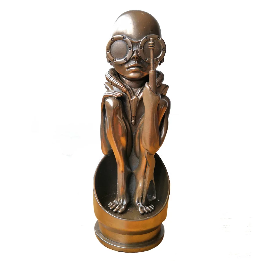 H.R.Giger AVP Birth Machine Baby Bullet Statue Resin Statue 8 inches resin Figure 21.5CM resin alien model statuette decoration 2