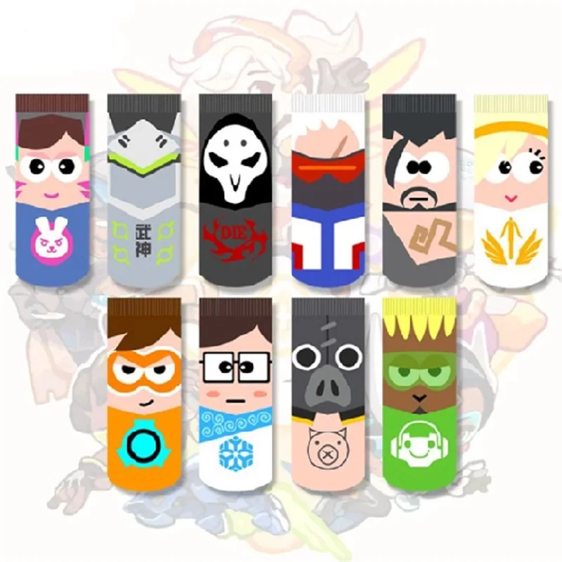 Watch-Pioneer-Peripheral-Socks-Cotton-Short-Tube-Cartoon-Ass-Dva-Death-Source-Games-Cos-Gifts