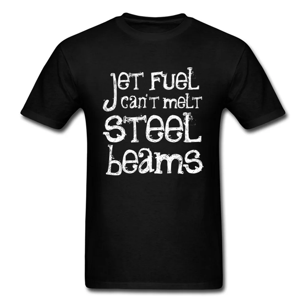 Jet Fuel Cant Melt Steel Beams_black