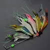 1pcs 8cm/5g Luminous Simulation Prawn Soft Shrimp Floating Shaped Worn Fake lure Hook Isca Fishing Lure Artificial Bait ► Photo 1/6