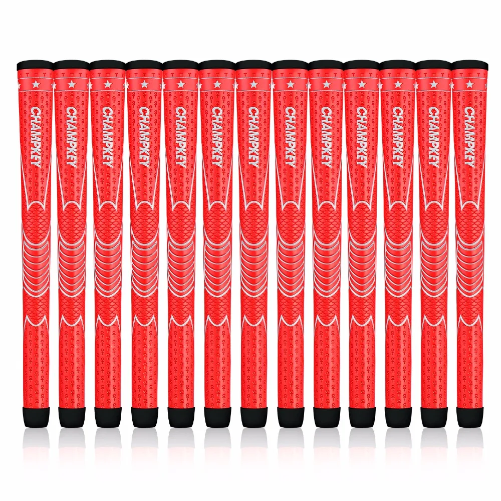 

NEW CHAMPKEY 8pcs/Set High-tech PU Leather Standard Golf Grip 3 Colors for Choice Golf Irons and Wood Grips