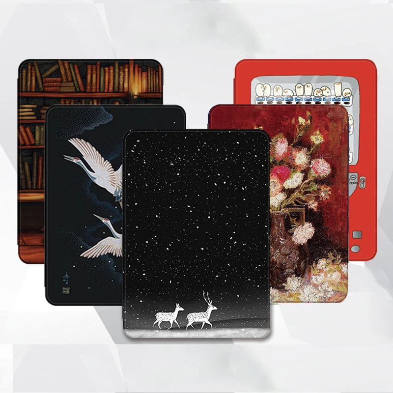 

Magnetic Smart Cover Case For Amazon New Kindle Paperwhite 2018 Released Ereader For funda Kindle Paperwhite 4 10th Generation