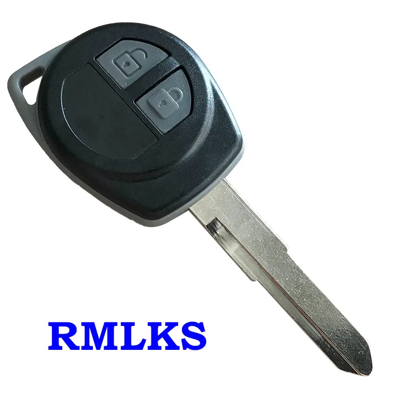 

Remote Car Key Case Shell Fob For Suzuki SX4 Splash Jimny Liana Aerio Alto Swift Grand Vitara HU87R Blade+Rubber Button Pad Case