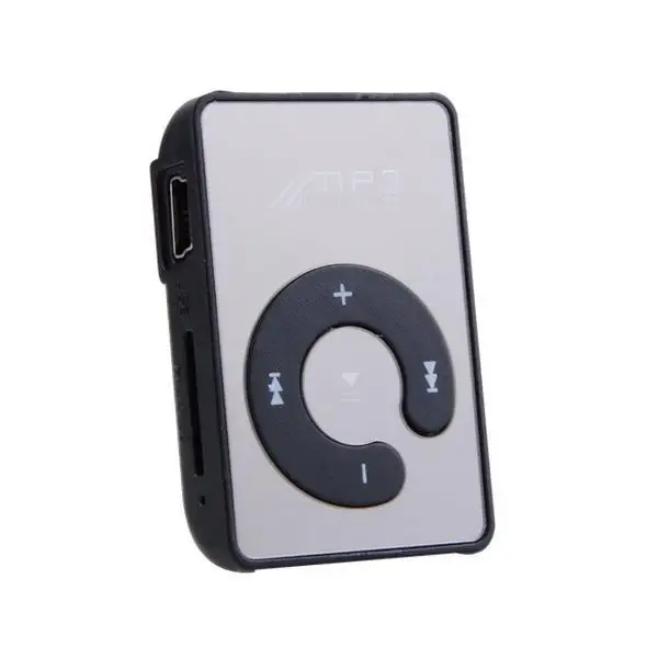 Модный зажим для спорта USB Mp3 музыкальный плеер SD TF зеркало портативный mp3 клип