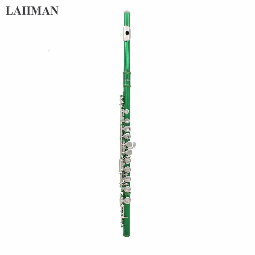 

Piccolo Ottavino Half-size Flute Plated C Key Cupronickel with Cleaning Cloth Screwdriver Padded Box