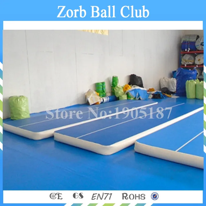 

Free Shipping 10x2x0.2m Fashion Tumble Track For Sale, Gym Inflatable Air Track Air Jumping Mat For Training