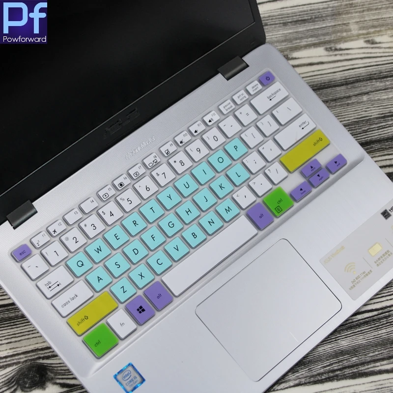 14 дюйм чехол для клавиатуры Защитная крышка для Asus X407 мкА X407UB X407MA X405UQ 1" S4000V S4200 B9440 X405 R421 PU404 S410 U мкА UQ