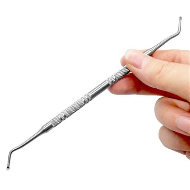 1Pcs 14cm Cuticle Pusher Ingrown Toe Nail Paronychia Podiatry Pedicure