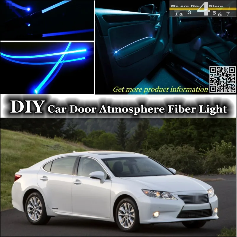 Us 26 91 21 Off Interior Ambient Light Tuning Atmosphere Fiber Optic Band Lights For Lexus Es 300 350 240 250 330 300h For Toyota Windom Vista In