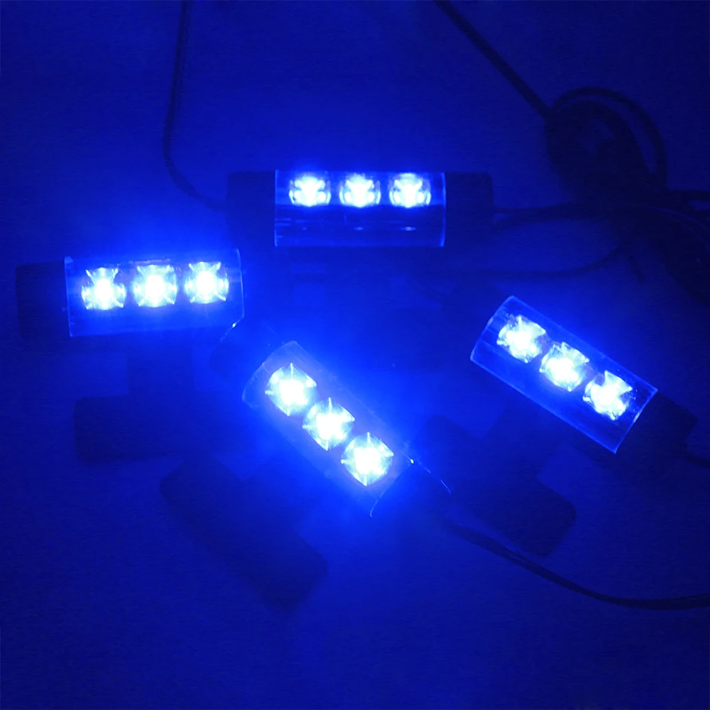 AZGIANT 12 V RGB Автомобильная внутренняя декоративная светодиодная романтическая атмосферная лампа нижнего освещения вращение на 360 градусов Простая установка простой дизайн