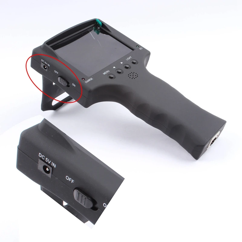 3,5 дюймовый Tft ЖК-монитор Cctv камера наблюдения тест er тест 12 V Выход Rj45