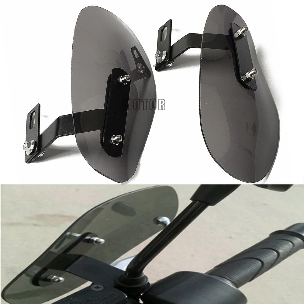 

Motorcycle Wind Shield Handle Universal Hand Guards Motor Lever Handle Protection For YAMAHA MT 07 09 10 01 FZ 07 FZ1 FZ6 YZF R1