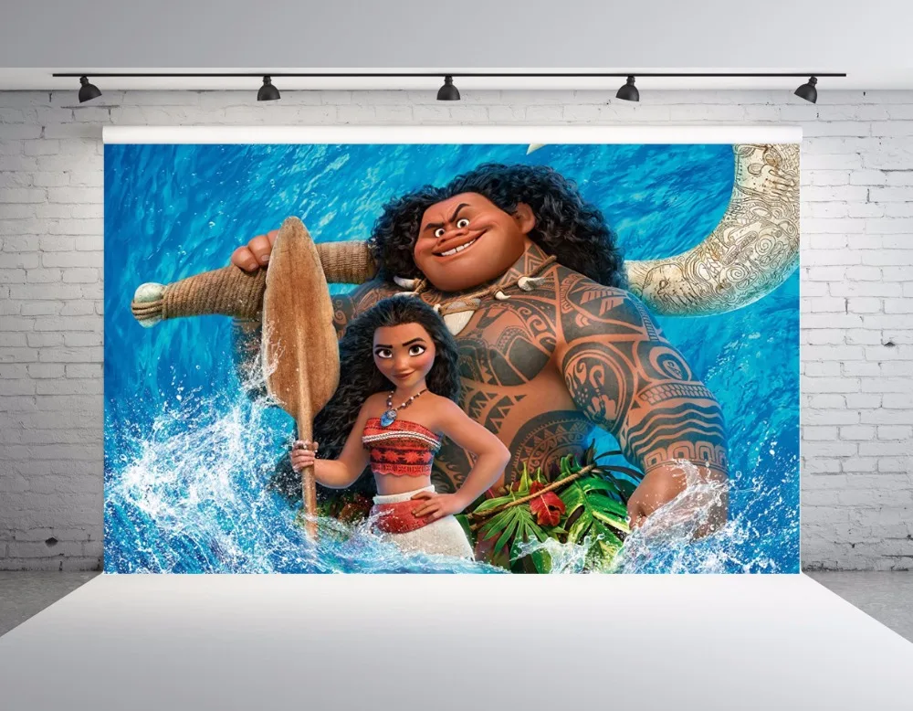 

SHANNY Vinyl Digital Printed Backdrops for Photography moana theme Photo Studio Background NYHSH-5301