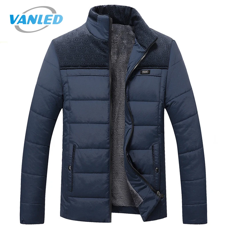 

2017 Brand Clothing Thick Winter Coats Men's Jackets Fleece Casual Parkas Men Outerwear Solid Male Jackets Plus Size