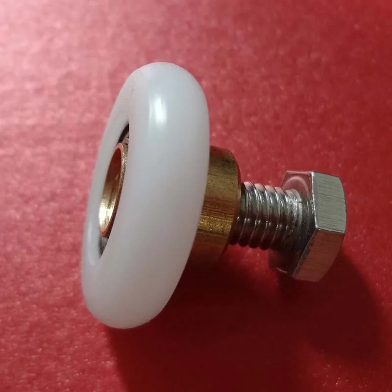 Shower room door pulley hanging round old-fashioned roller pulley door pulley wheel bathroom shower room accessories KF711 Shower room door pulley hanging round old-fashioned roller pulley door pulley wheel bathroom shower room accessories KF711