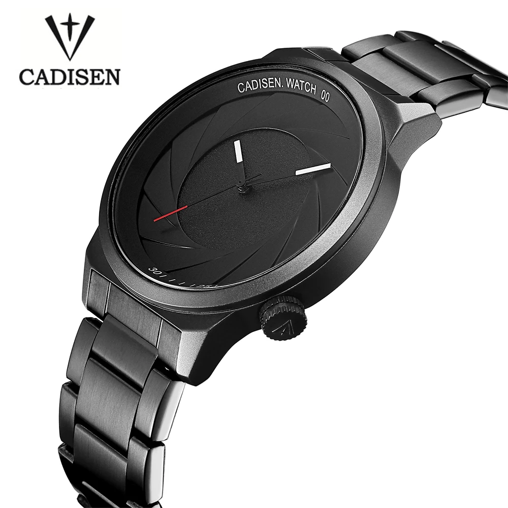 CADISEN Unique Design Photographer Series Men Women Unisex Brand Wristwatch Sports Steel Quartz Creative Casual Fashion Watch