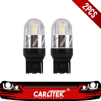 

CARLitek 2pcs Led T20 Reverse Lights 7440 7744 Signal Lamp Car Parking Light 5W 12V Car Styling white yellow red