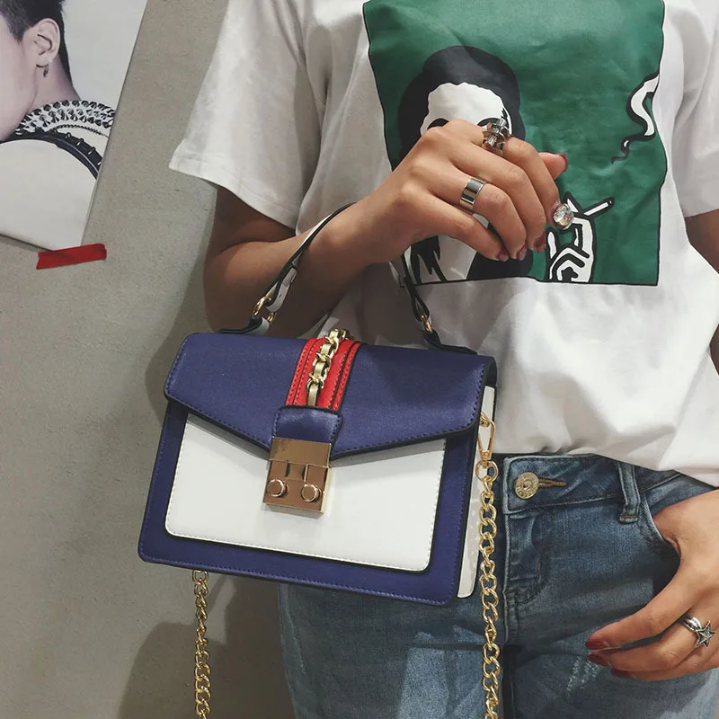 Goedkoop Designer Vrouwen Handtassen Mode Vrouwen Messenger Bags Flap Crossbody Tas Sling Chain Schouder Bolsa Hoge Kwaliteit Kleine Handtassen
