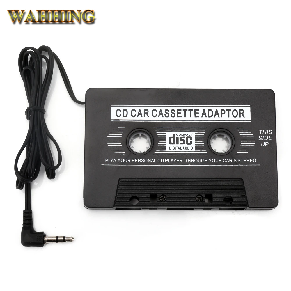 NEW 3.5mm Jack plug Audio Cable Car Audio Cassette Tape Adapter
