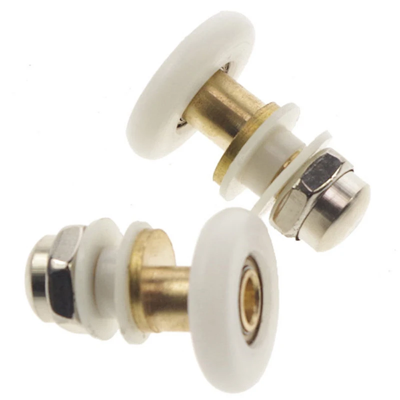 thumbnail image 2 of Uxcell 8 Pcs Shower Door Rollers, 25mm Dia Bathroom Glass Door Rollers 2 of 12
