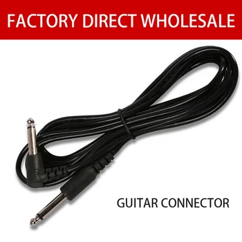 

Electric Guitar Cable Stereo Cord Portable Durable Quality Shielded Noise Reduction Bass Guitar Part Audio Connecting Wire Music