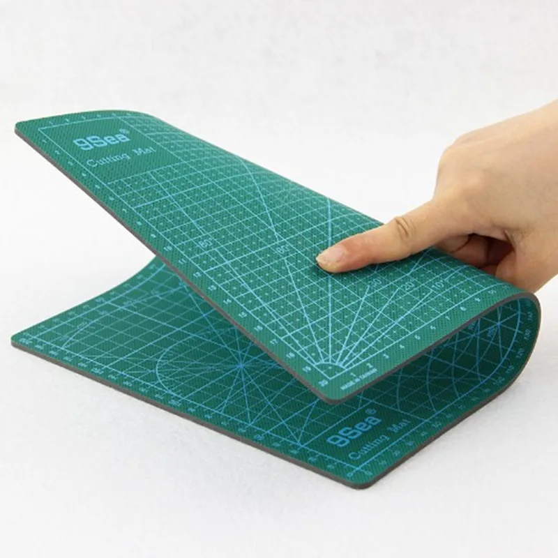 Pvc-Rectangle-Self-Healing-Cutting-Mat-Tool-A4-Craft-Dark-Green-30x22cm-for-cutting-plate-engraving