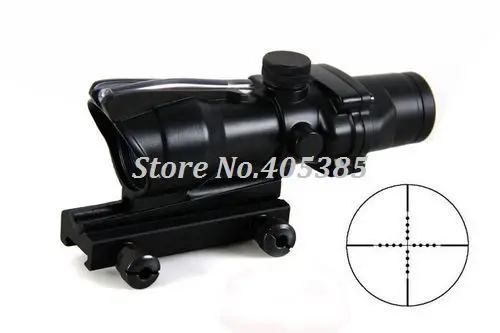 

Weapon Gun Riflescope ACOG Style 4x32 Airsoft Rifle Scope Hunting Scope For Airsoft Free Shipping