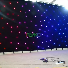 Фея Звездный светодиодный занавес