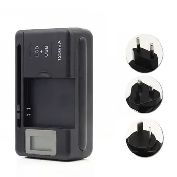 

Universal Mobile LCD Battery Charger Indicator Screen For Cell Phones 1 USB-Port - L060 New hot