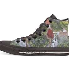 Это то, что чайник я могу здесь Дизайн Повседневная парусиновая обувь на заказ Прямая