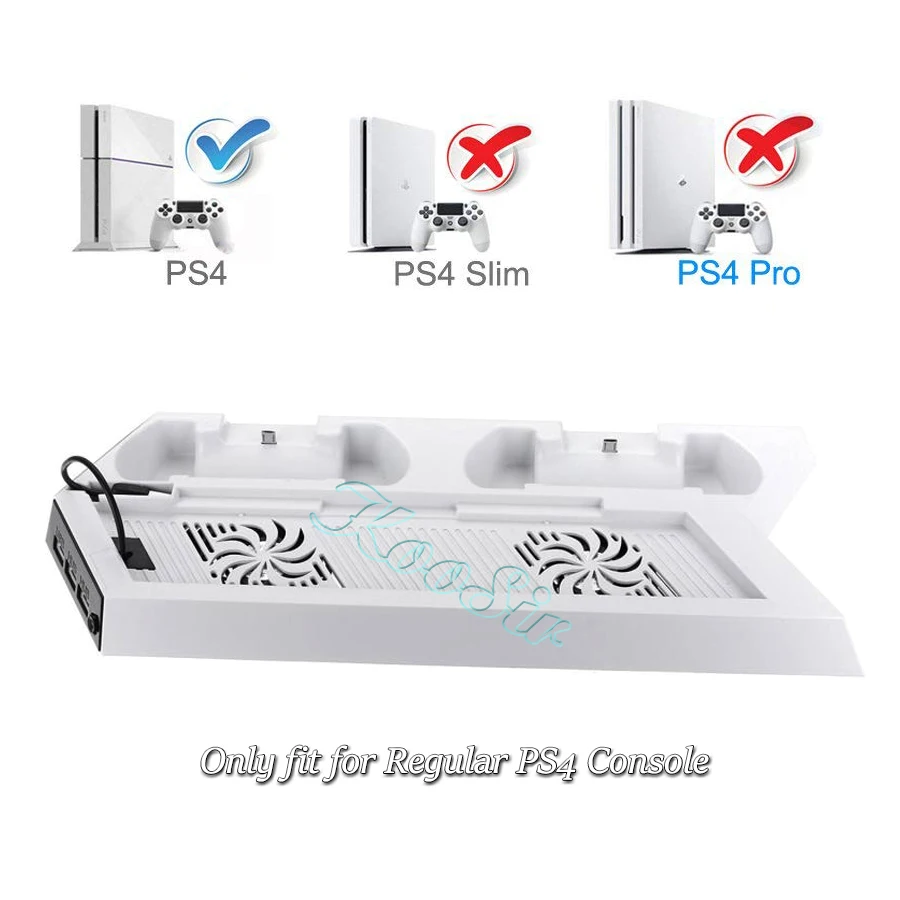 Белая PS4 консольная стойка охлаждающий вентилятор игровая станция 4 контроллер зарядное устройство PS 4 кулер геймпад зарядная станция для PS4 игр