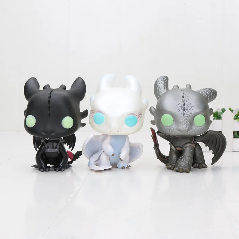 

11cm Toothless Figure Toy How to Train Your Dragon Night fury Toothless Dragon PVC Figure Model Toys