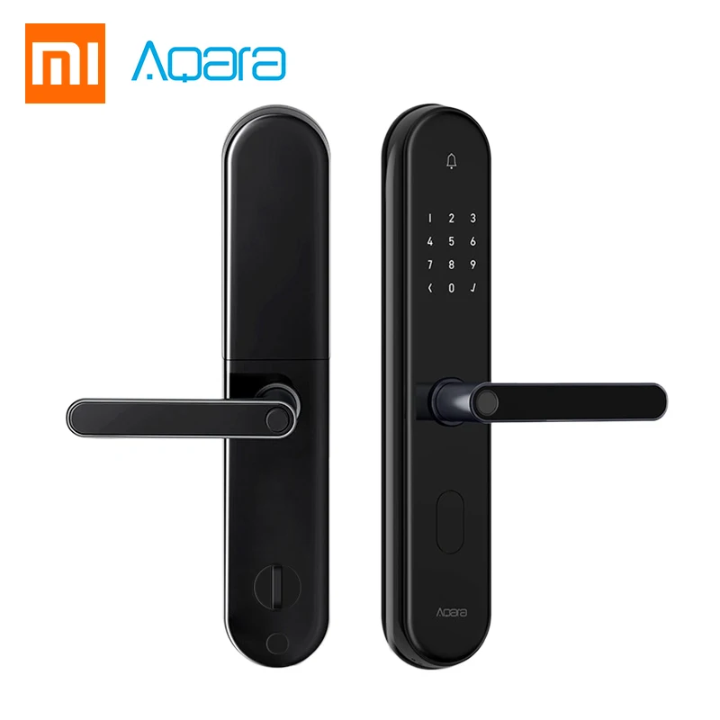 Умный дверной замок Xiaomi Mijia Aqara S2, отпечаток пальца, цифровой сенсорный экран, БЕСКЛЮЧЕВОЙ замок, умный дом, приложение, управление с винтом, комплект