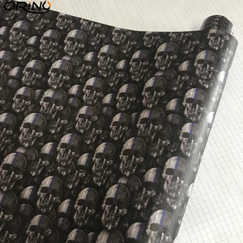 Skull Sticker Vinyl Wrap-2